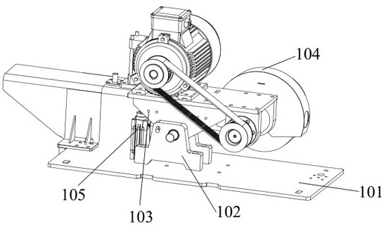 A grinding module and a grinding device