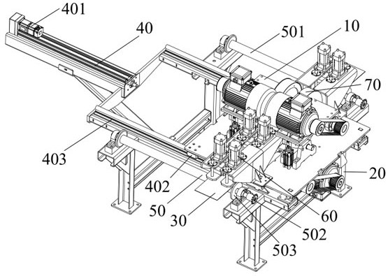 A grinding module and a grinding device