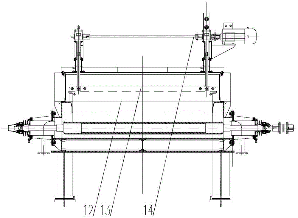 Sealing device for inlet of continuous annealing furnace