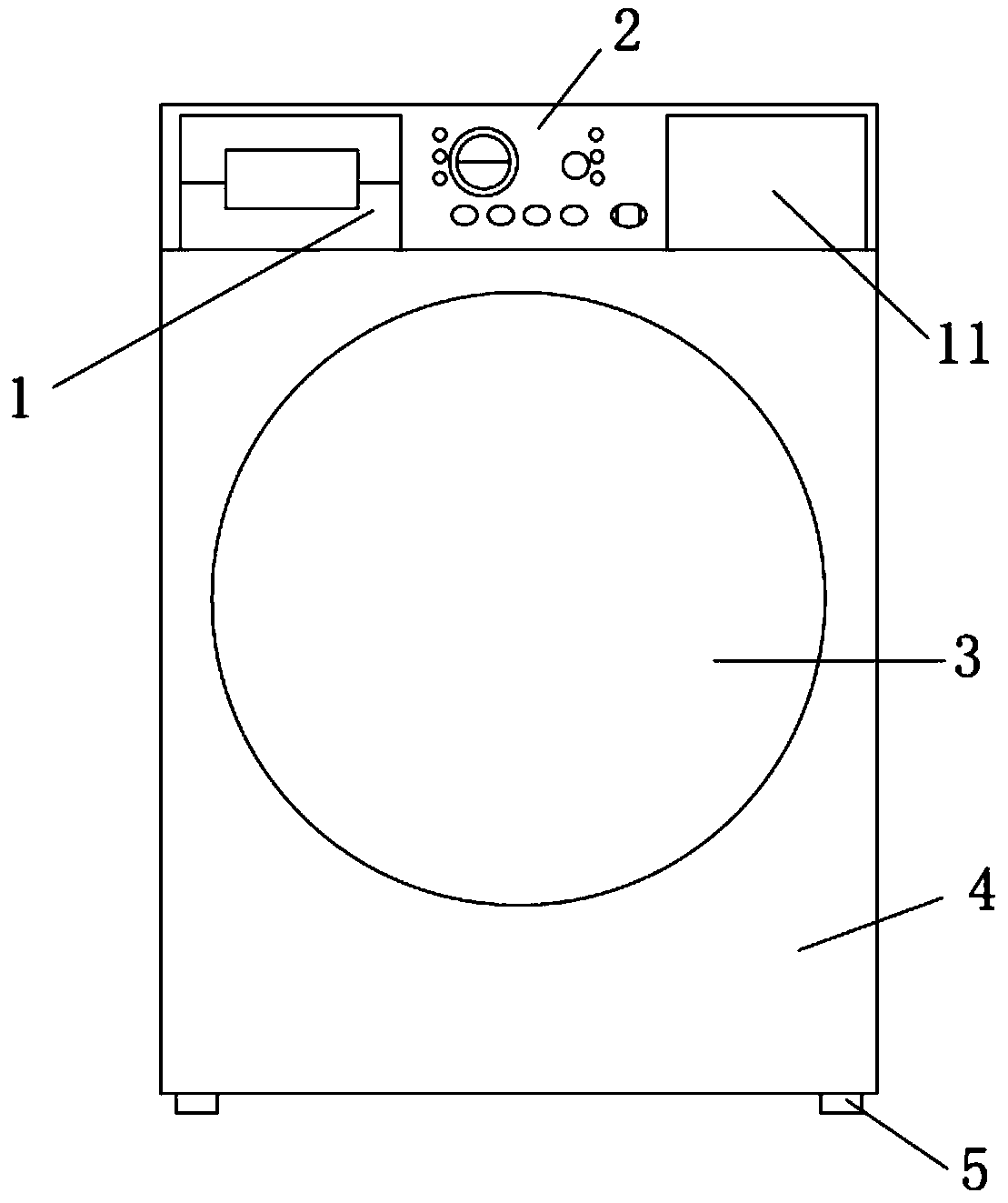 A washing machine with steam washing care function