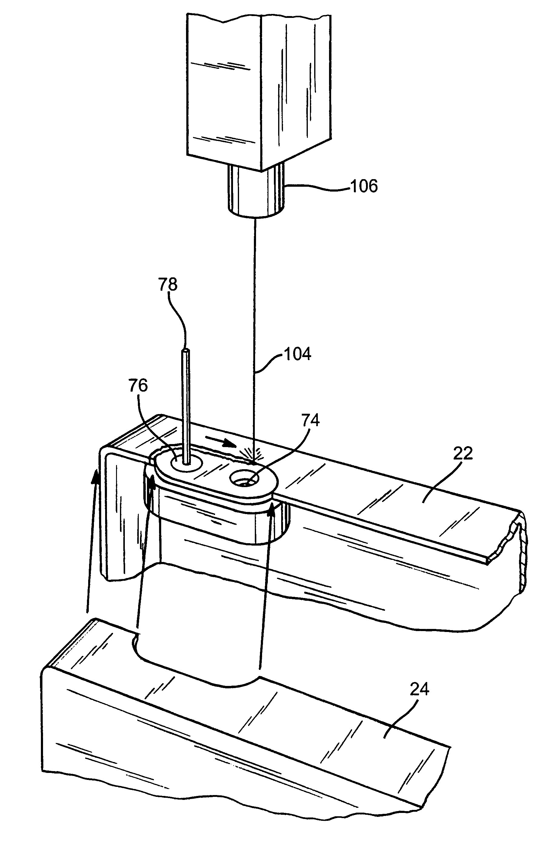 Method for providing a one-piece header assembly for hermetic battery ...