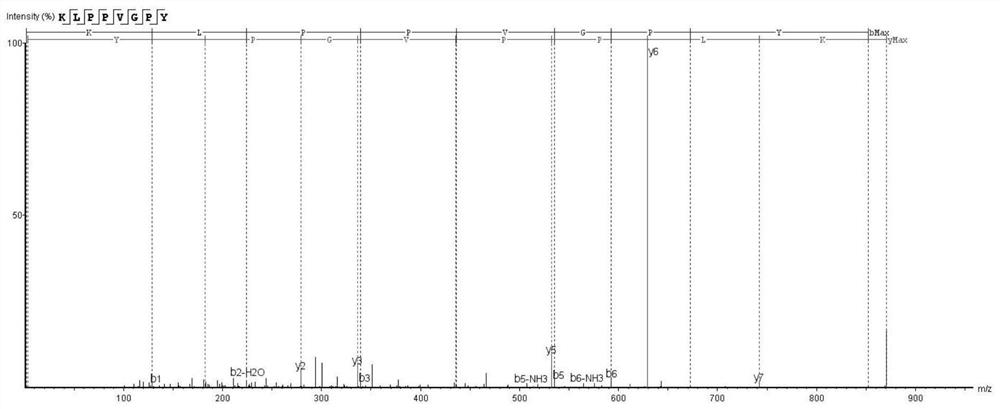 Casein peptide with sleep improving effect and preparation method and application thereof