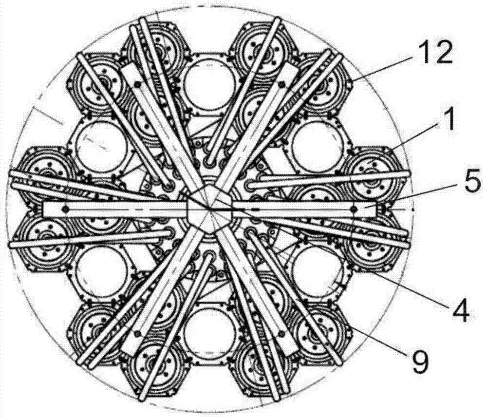 Method for continuously treating heavy metal liquid