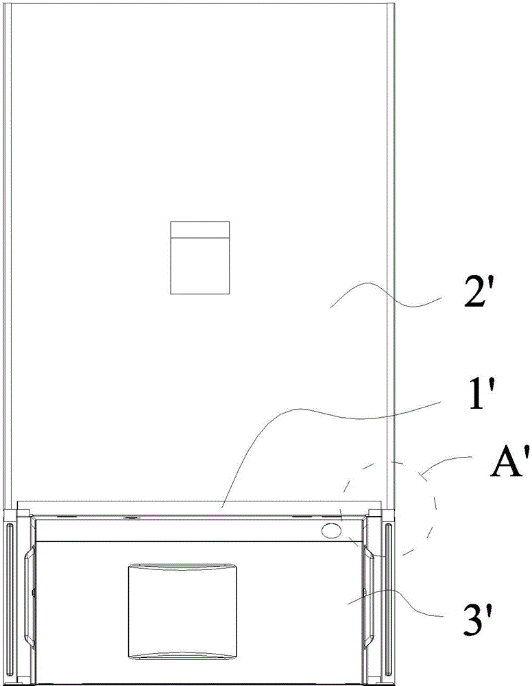 Outer box shell assembly and refrigerator