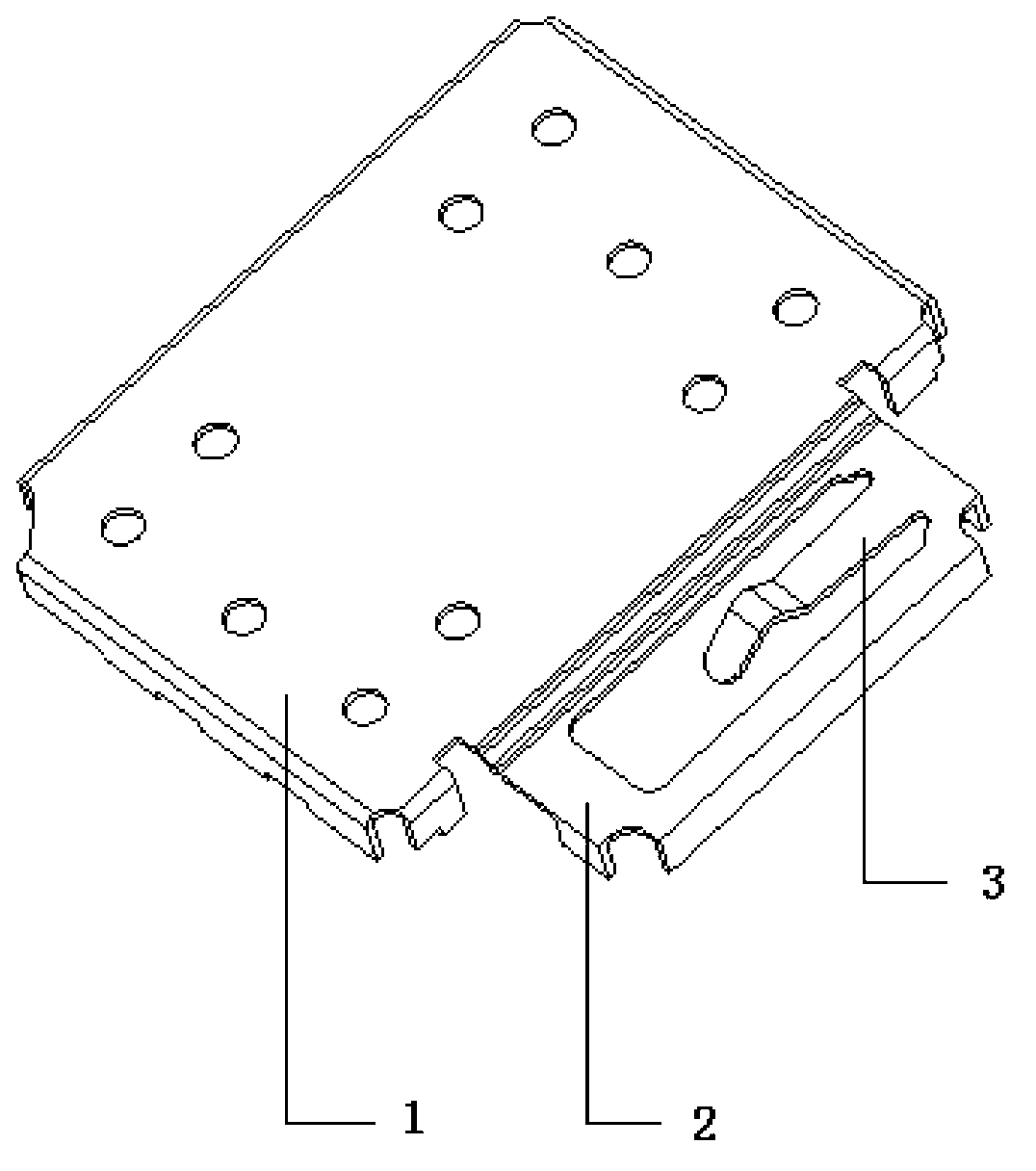 Fixing device used for ATV/DTV rod antenna and mobile terminal of fixing device