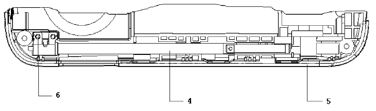 Fixing device used for ATV/DTV rod antenna and mobile terminal of fixing device