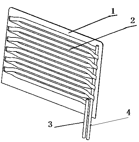 Microchannel plate type evaporator