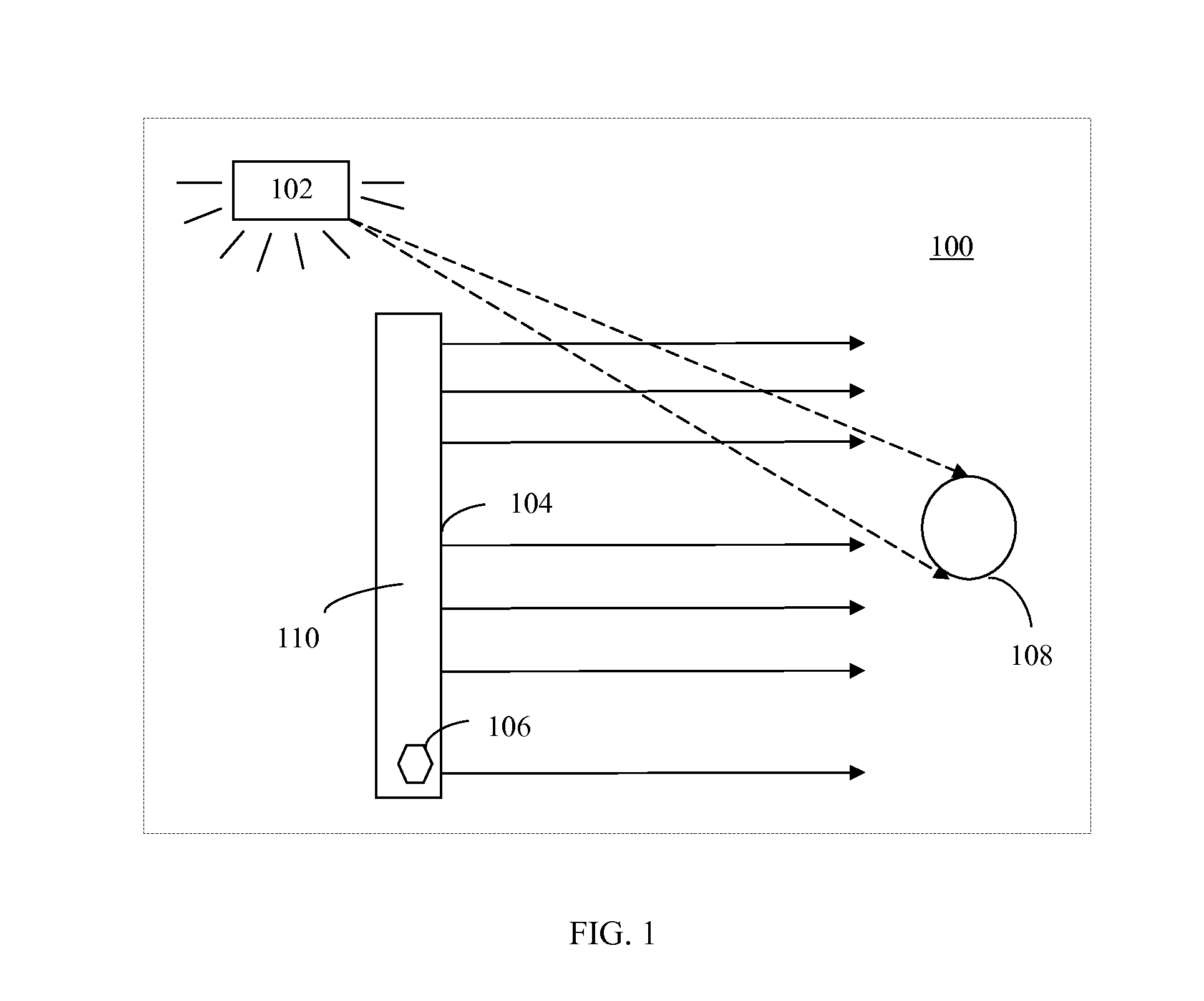 Automatic adjustment of display systems based on light at viewer position