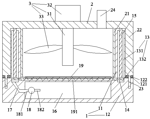 Reaction kettle capable of switching heat insulation and heat dissipation