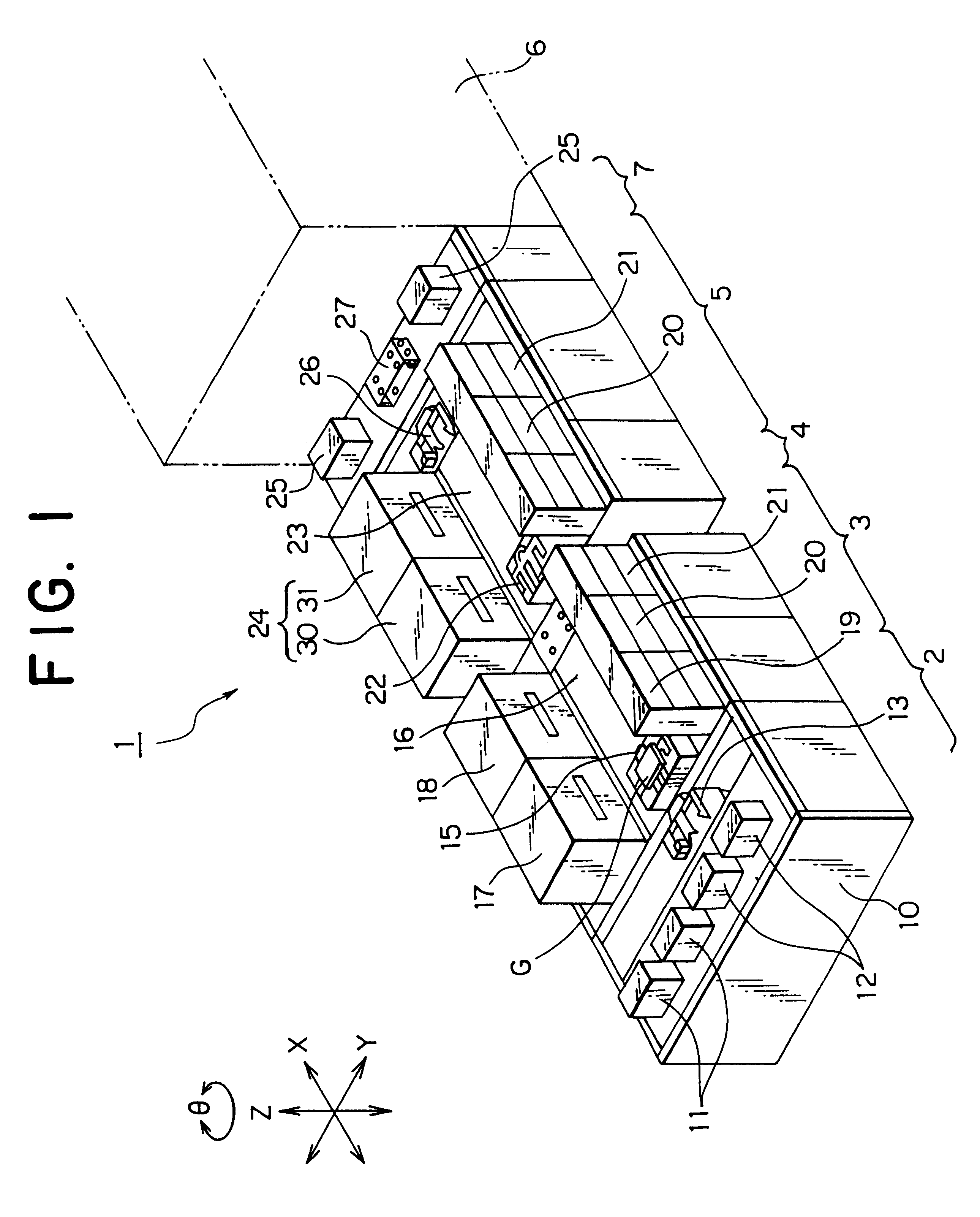 Processing apparatus and a processing method