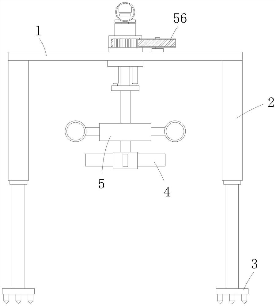 A flow rate detector for water conservancy measurement