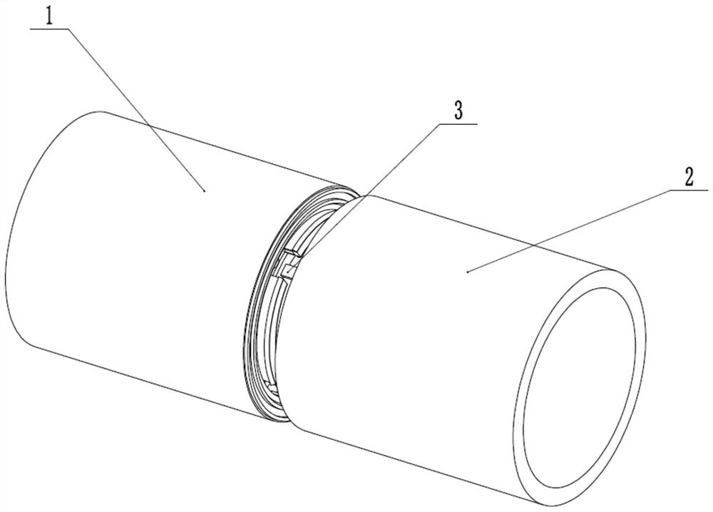 Locking and fixing device facilitating submarine pipeline transportation