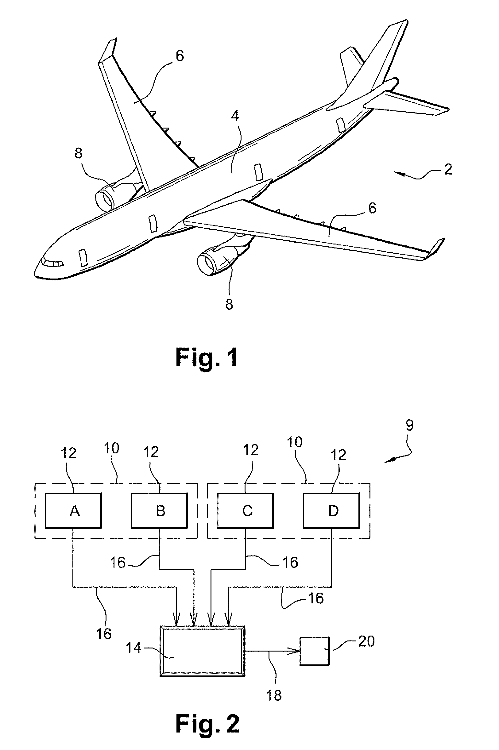 Method of controlling an aircraft, the method implementing a vote system