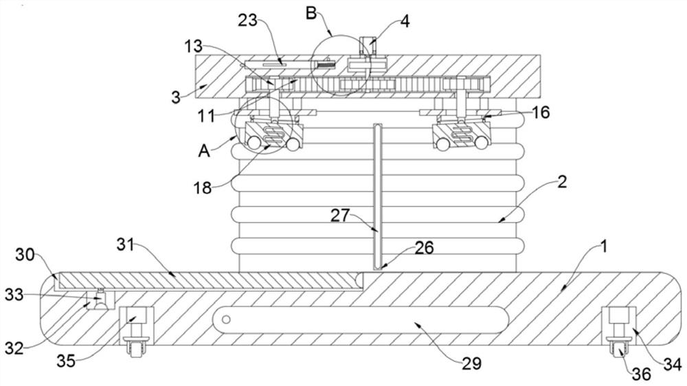 Crawling type spine rehabilitation device