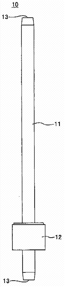 A glass substrate lamination tool, a glass substrate end surface polishing method, and a manufacturing method of the glass substrate