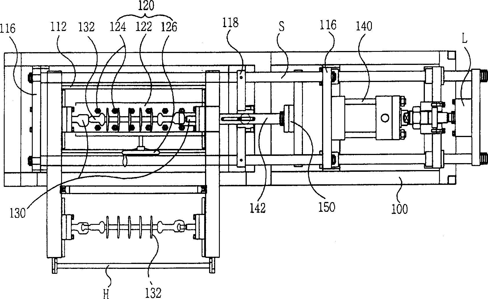 Forest fire simulated test equipment for polymer insulator