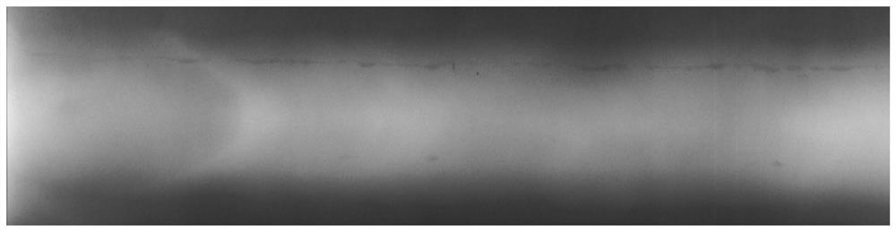 Crack defect detection method used in industrial welding seam X-ray image