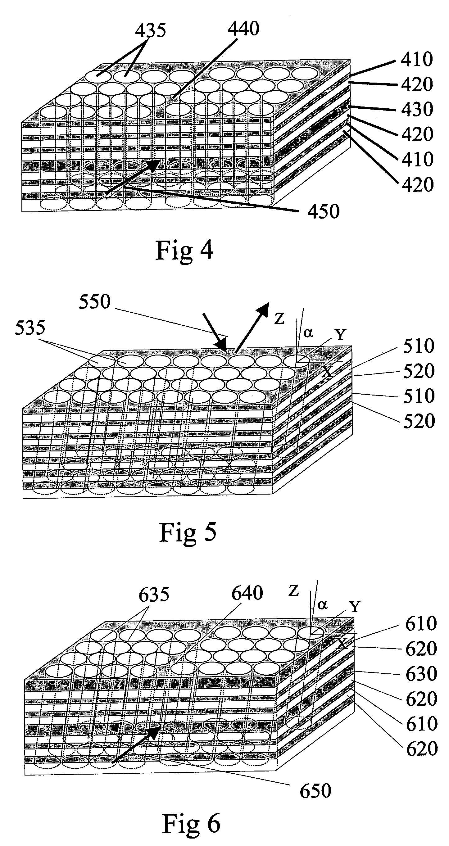 Integrated photonic crystal structure and method of producing same