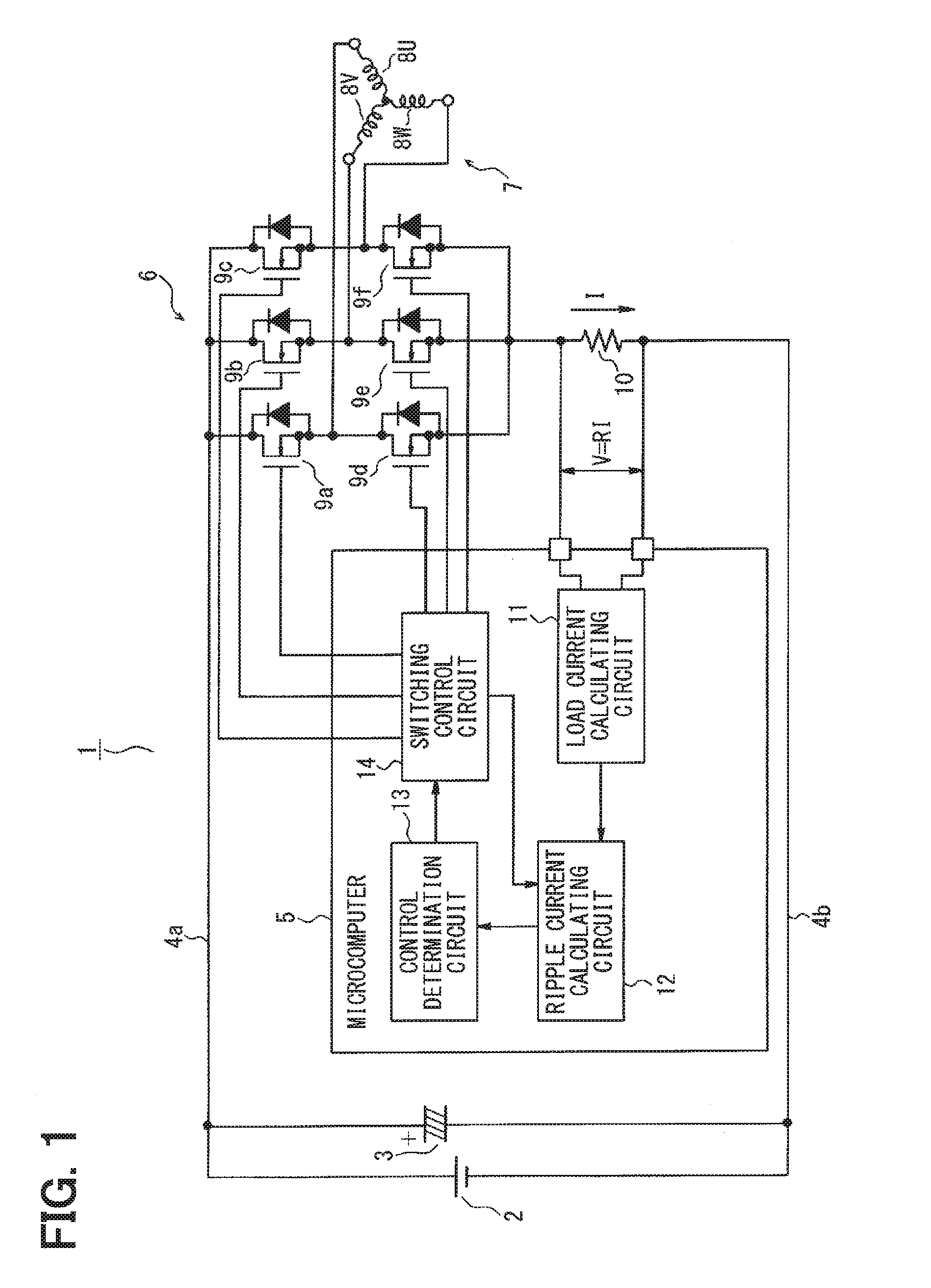 Motor control device and motor control method