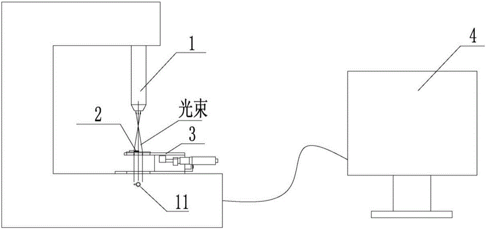 Microscope optical splicing system and method