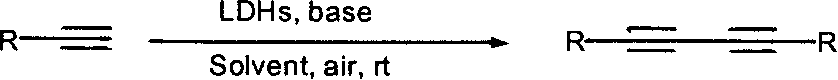 Acetylene even-coupling method under temperate condition