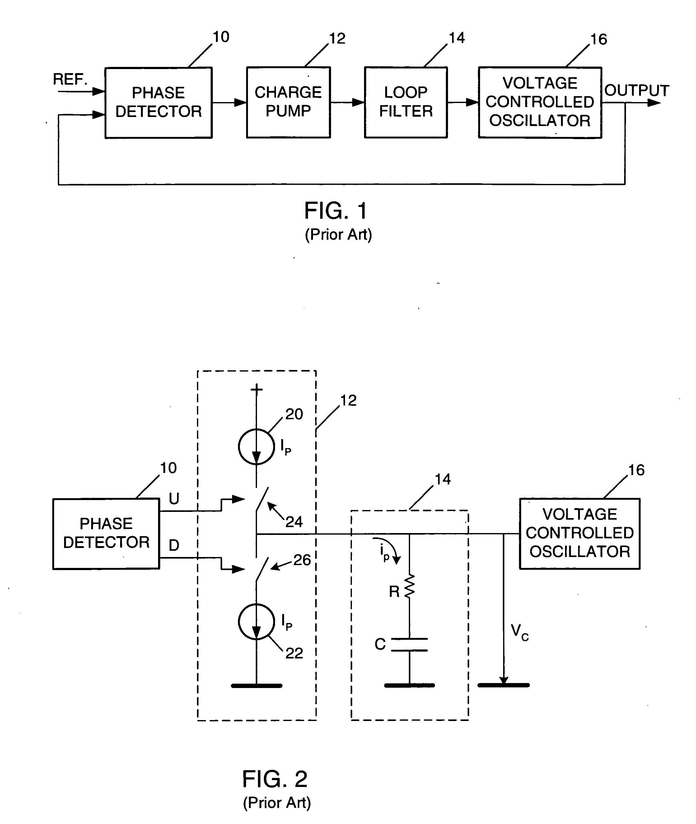 Charge pump bias network