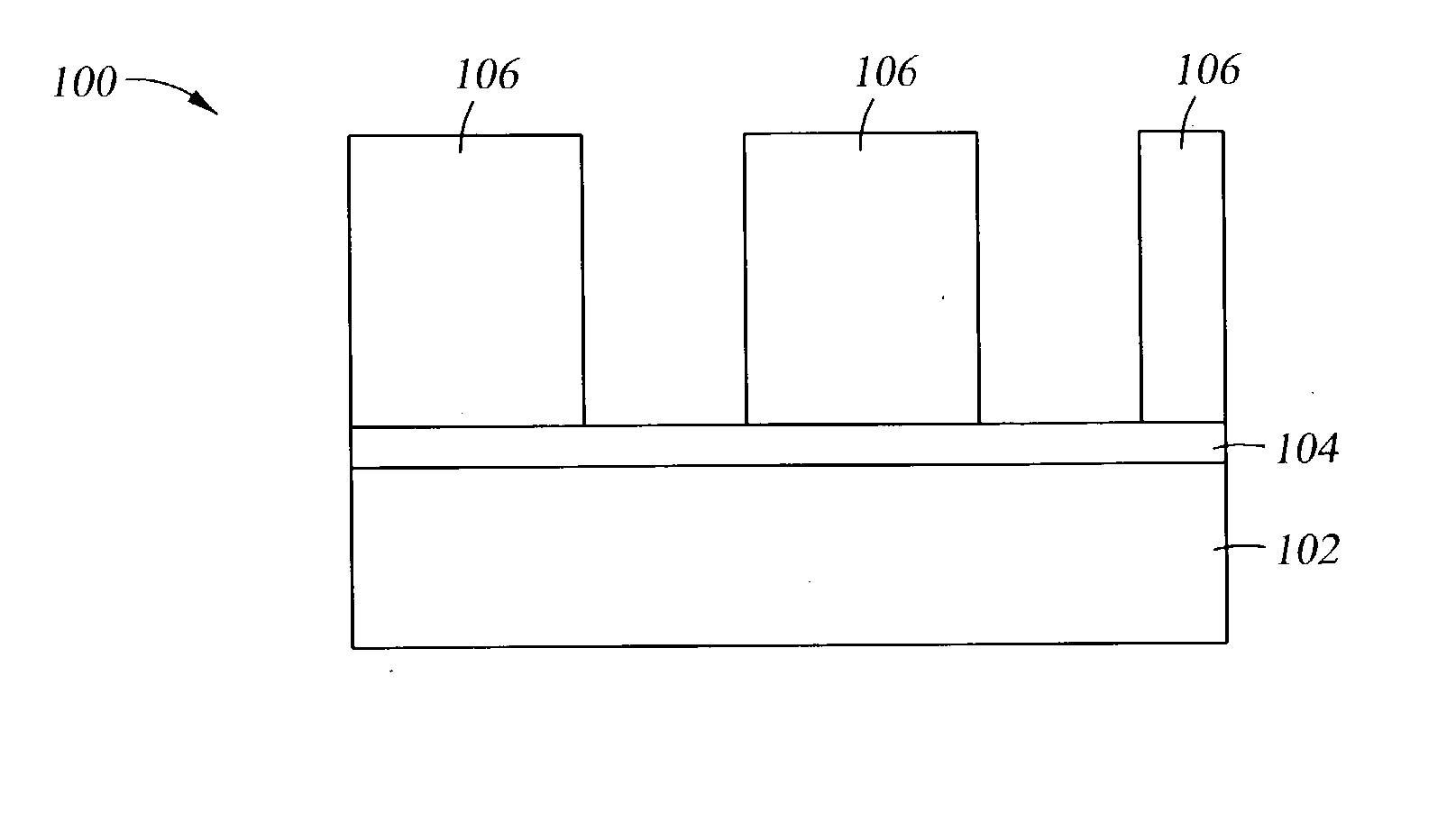 Method of etching variable depth features in a crystalline substrate