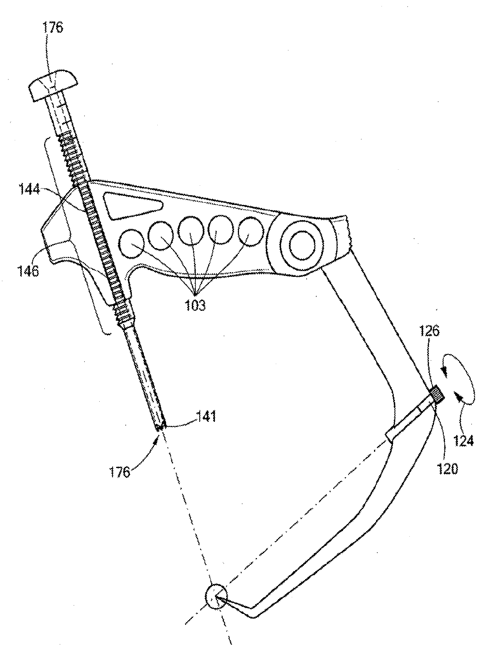 Surgical aiming device