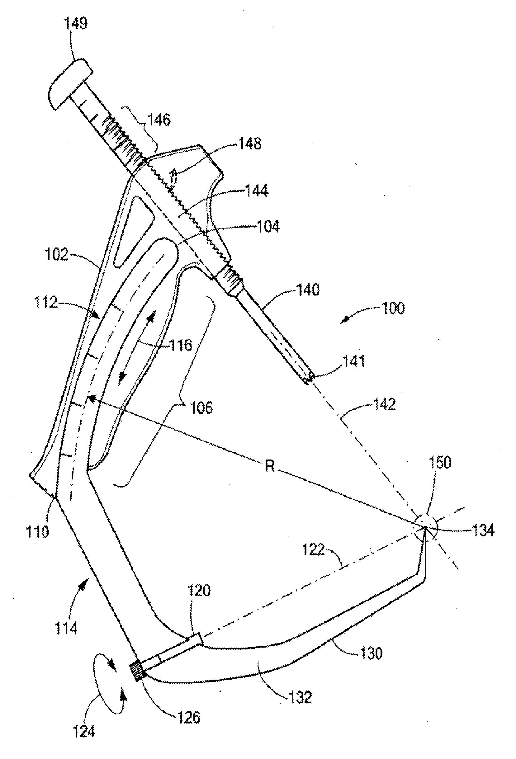 Surgical aiming device
