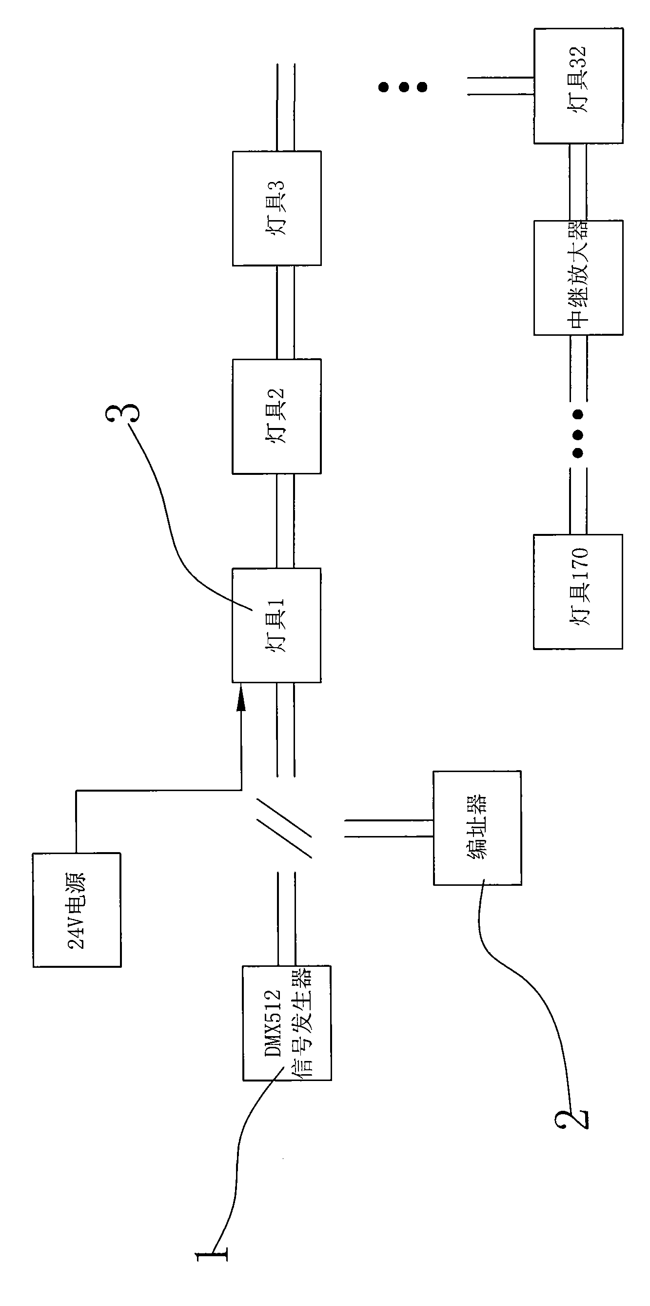 Intelligent LED lamp controller and control method
