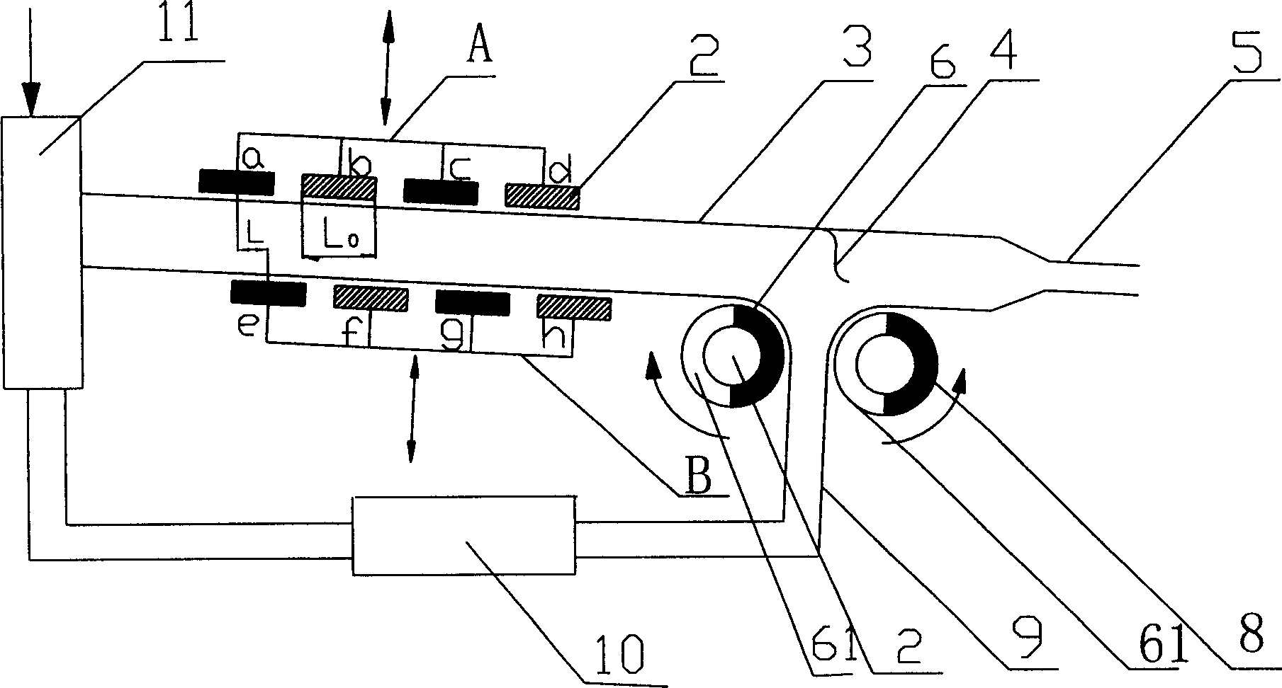 Integrated apparatus for ultrafine magnetic grain catalytic reaction and continuous segregation in liquid