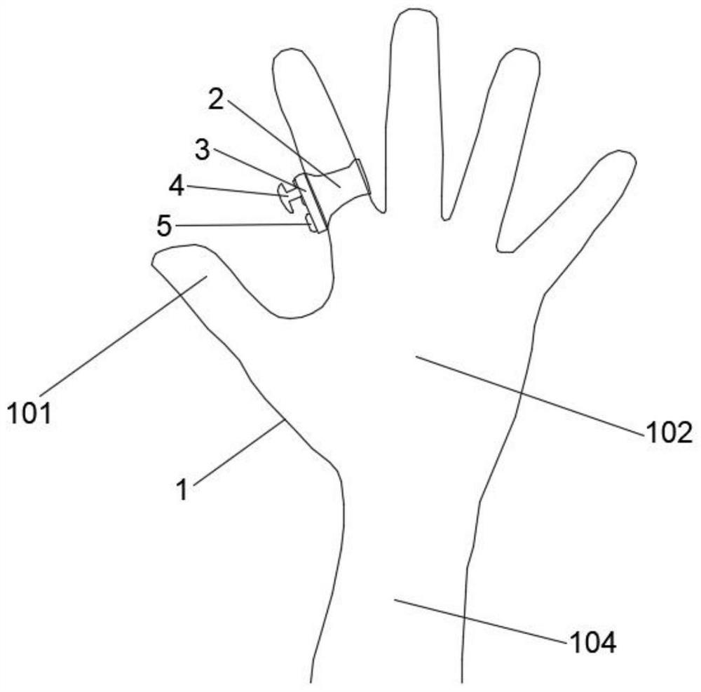 Tactile glove