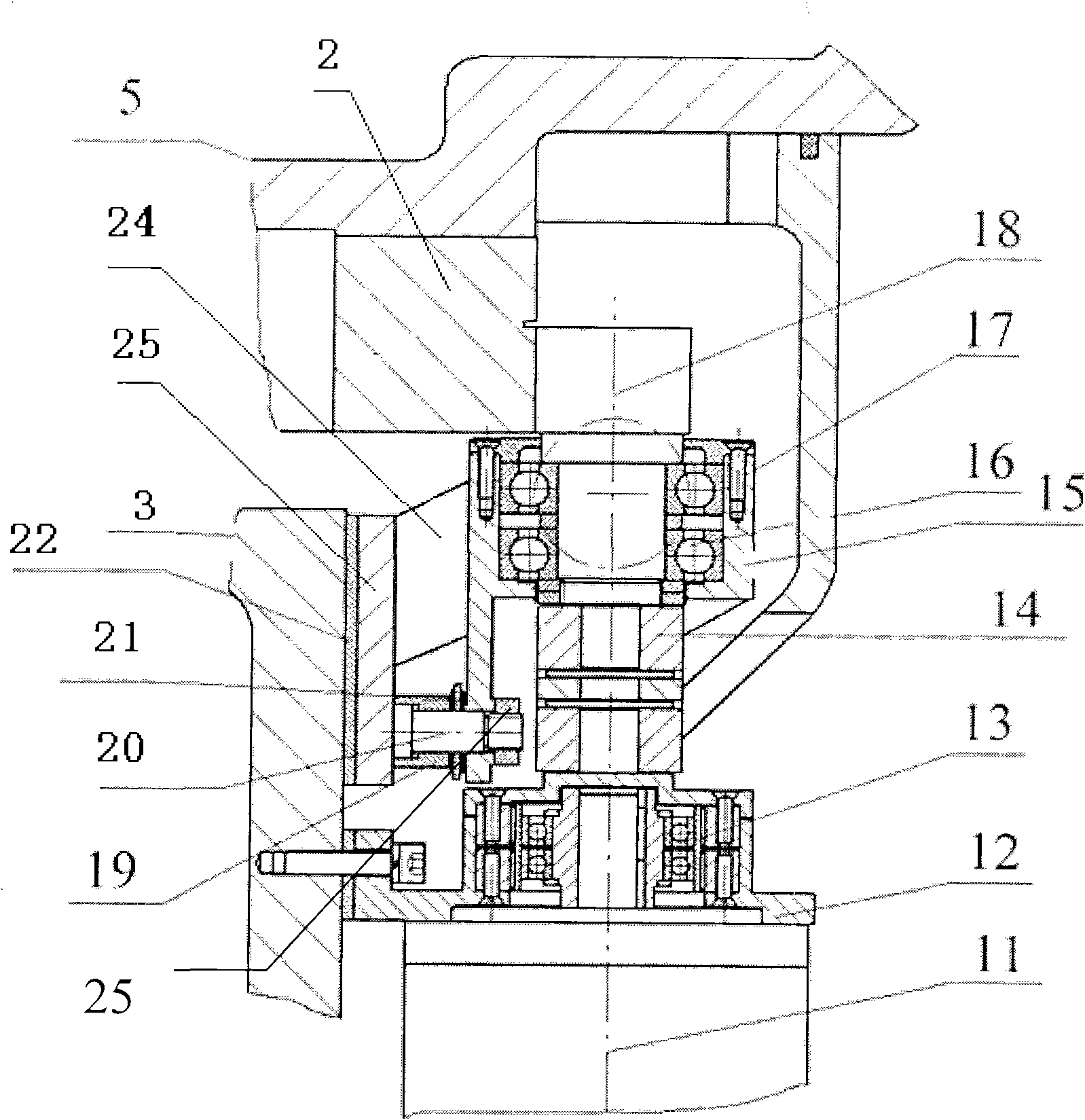 Friction transmission rotation driving device