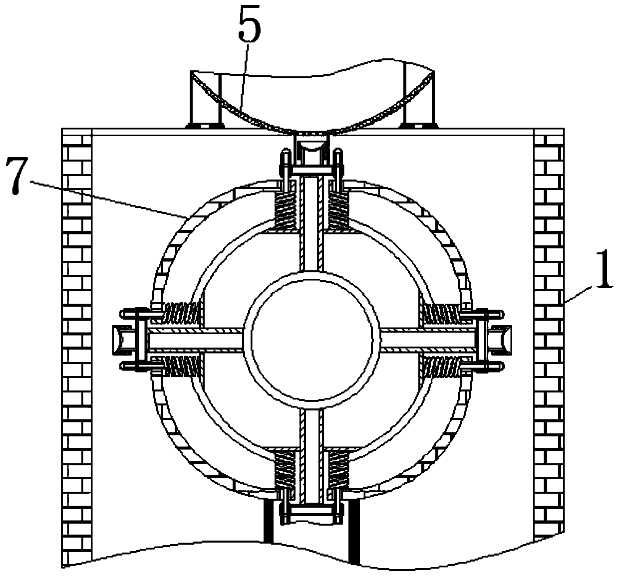 Feeding equipment for universal angle steel electric arc refining