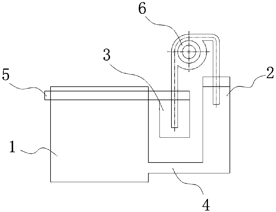 Static liquid level control device and operating method thereof based on sla additive manufacturing technology