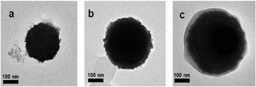 Degradable organic and inorganic composite nano-particle capable of realizing anti-tumor treatment, and preparation method thereof