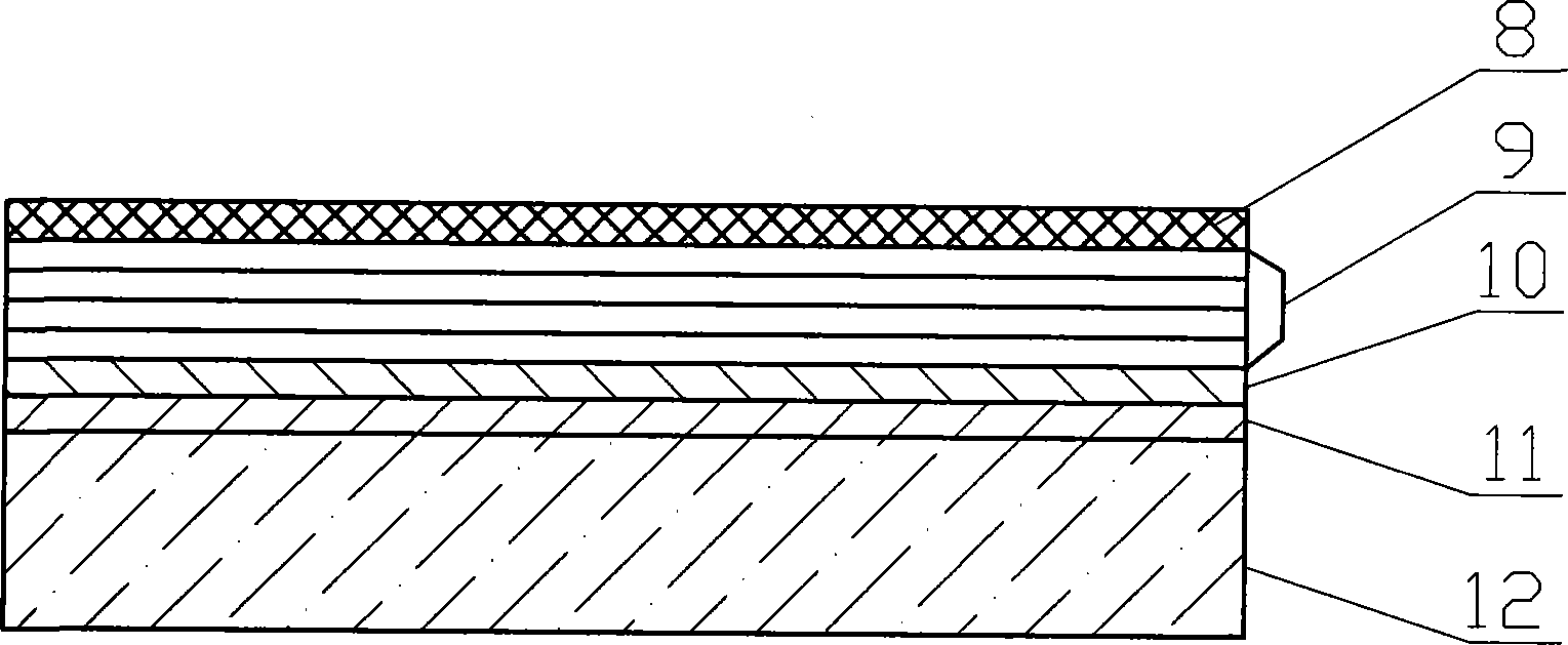 Low-temperature solar energy selective absorption coating and preparation method thereof