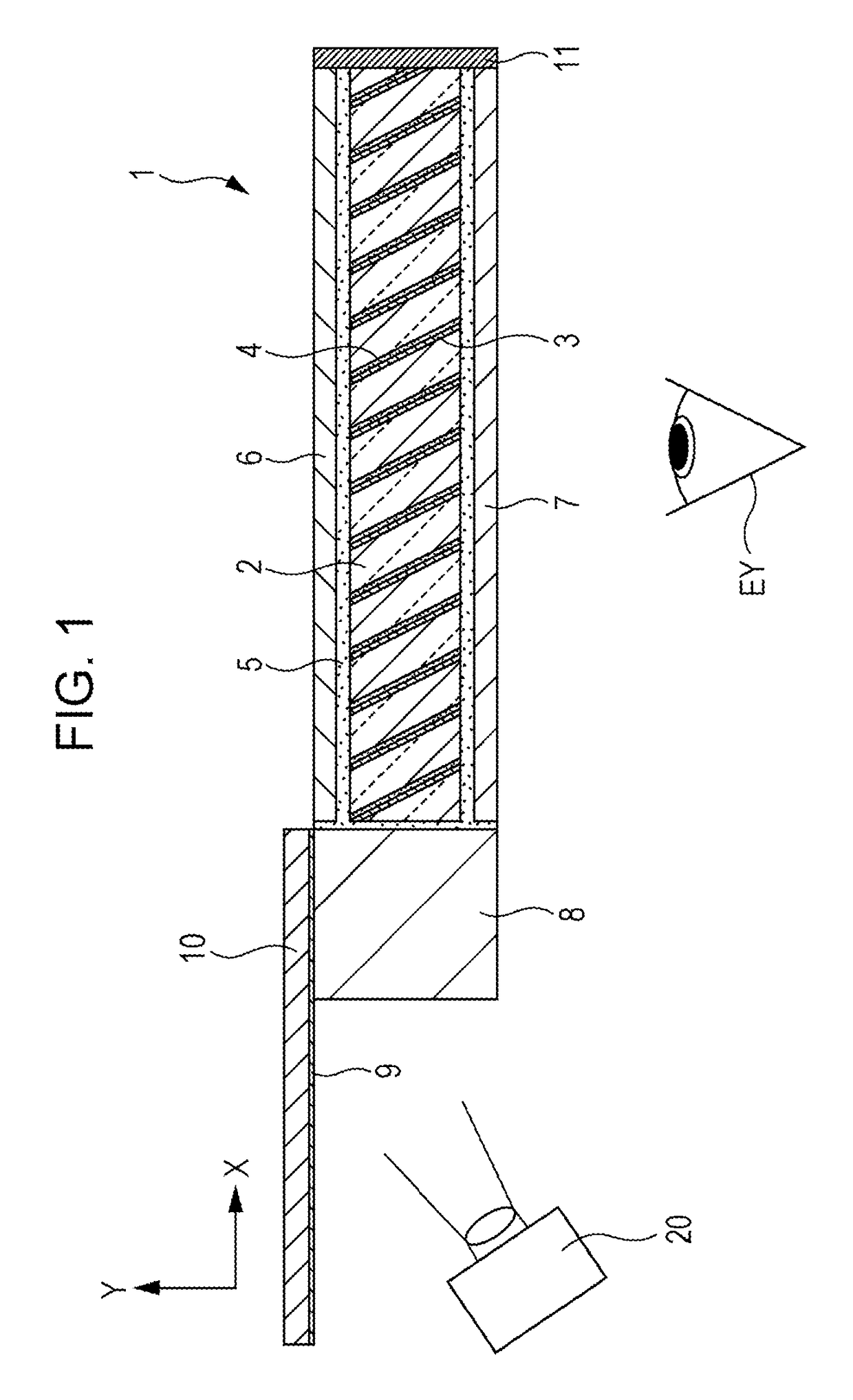 Optical element, image display device and method for manufacturing same