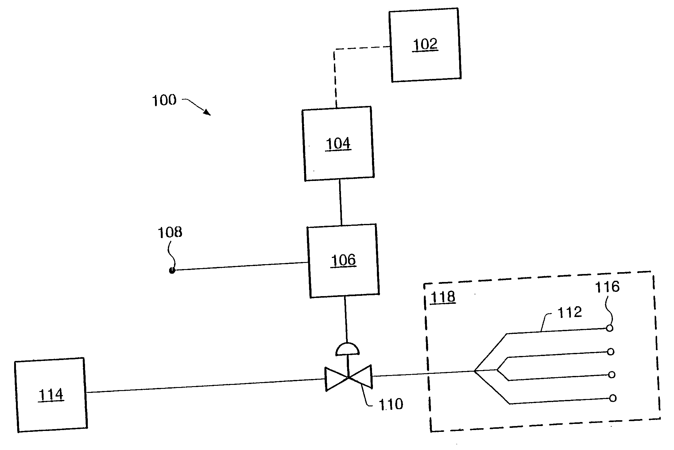 Water irrigation system with elevated sensing unit and method of controlling irrigation