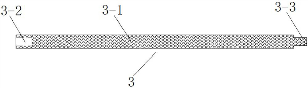 Carbon fiber badminton racket and manufacturing method thereof