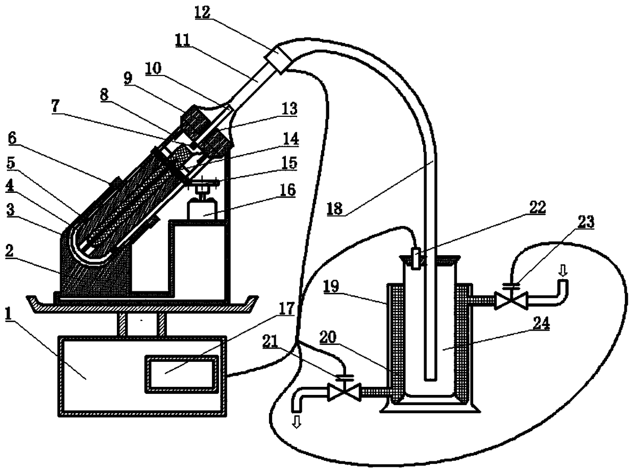 Detection system and method of solid-liquid two-phase concentration