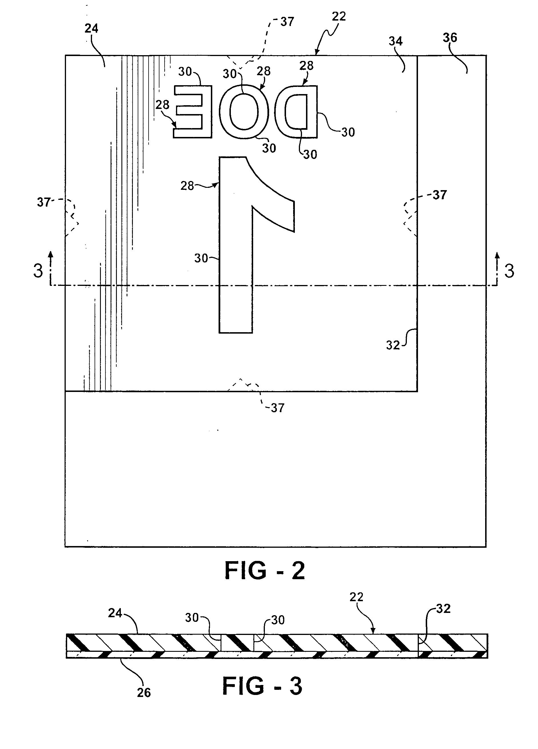 Process for cutting heat applied indicia