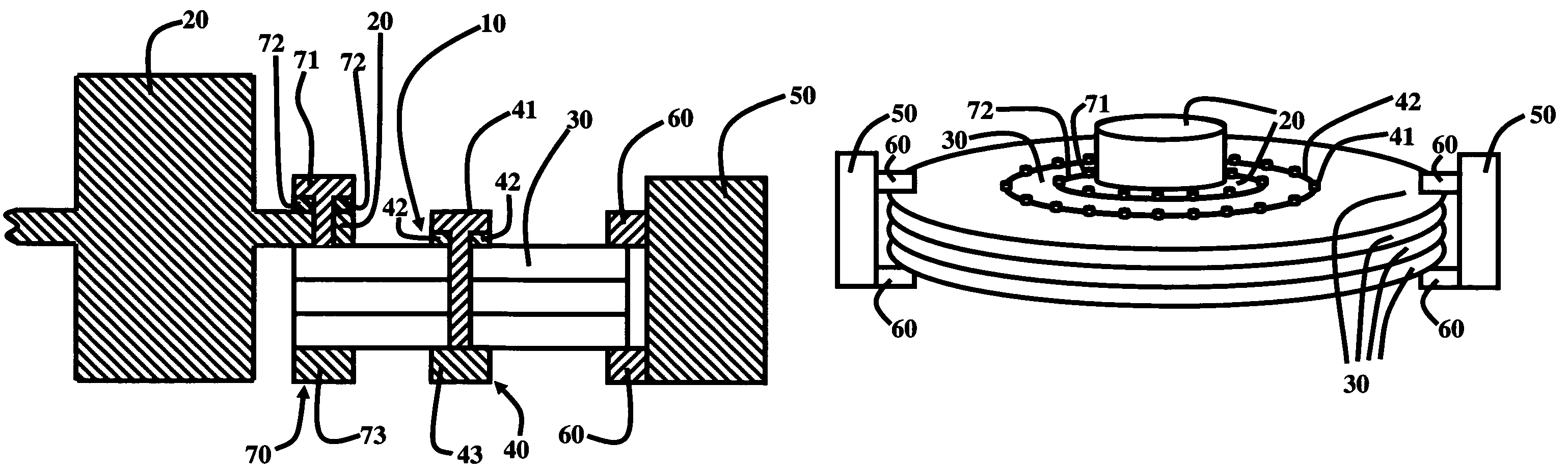 Tunable stacked plate vibration isolator