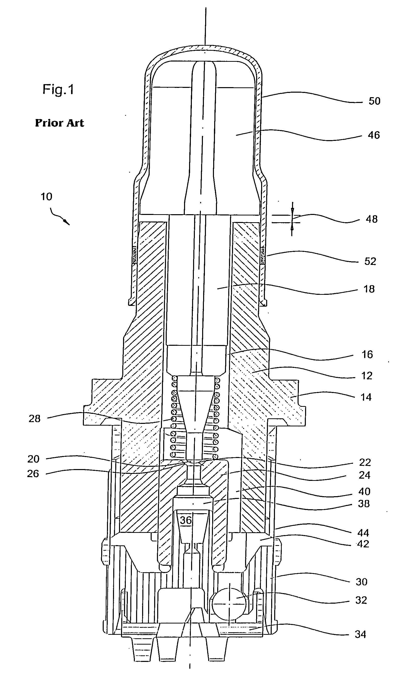 Electromagnetic valve, particularly for a braking system of a motor vehicle