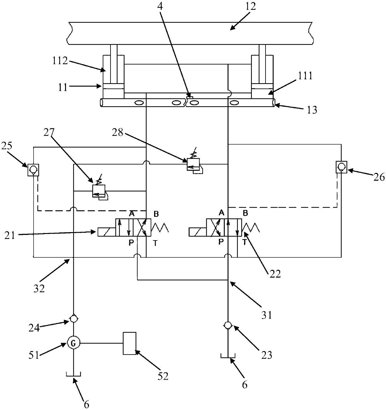 Method for recovering vibration energy of rear axle of electric automobile