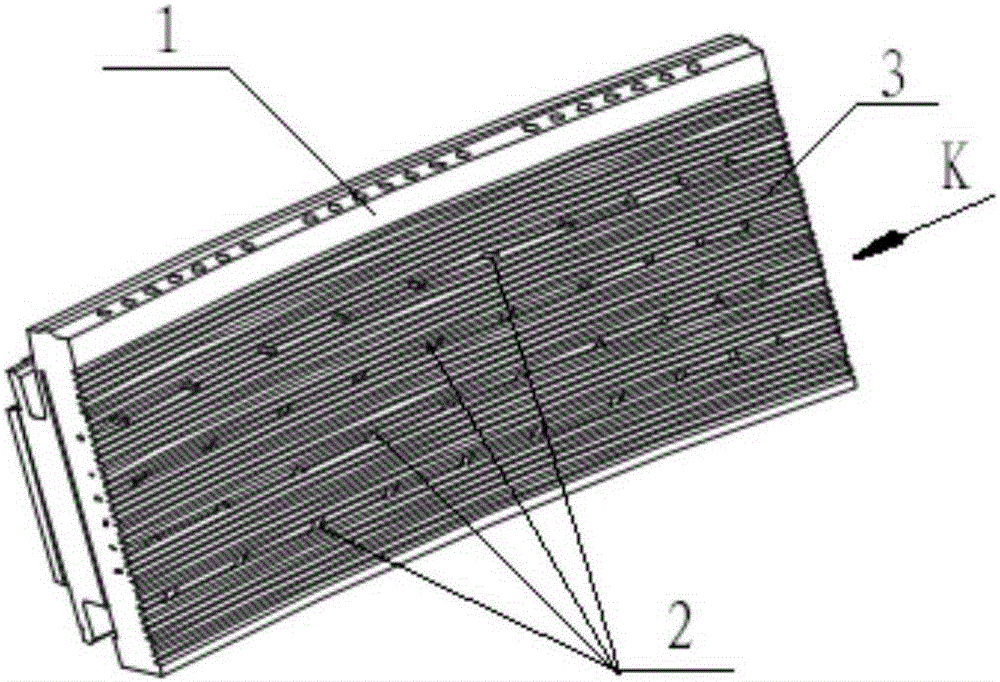 Processing method of sealing teeth on the sealing surface of a certain type of high pressure turbine outer ring