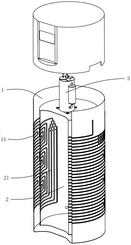 Integrated multi-state energy-saving water heater