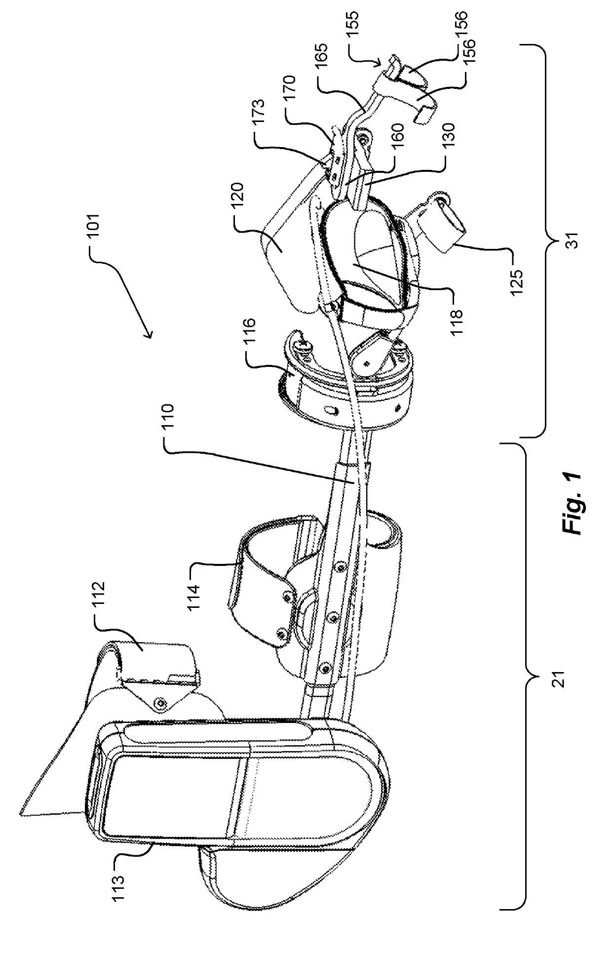 Self-Donning Powered Orthotic Device