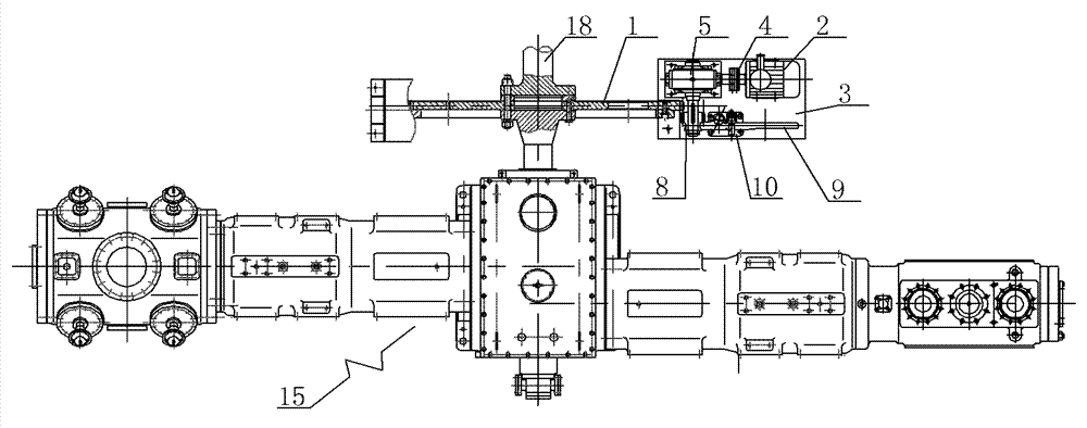Electric turning device for piston compressor