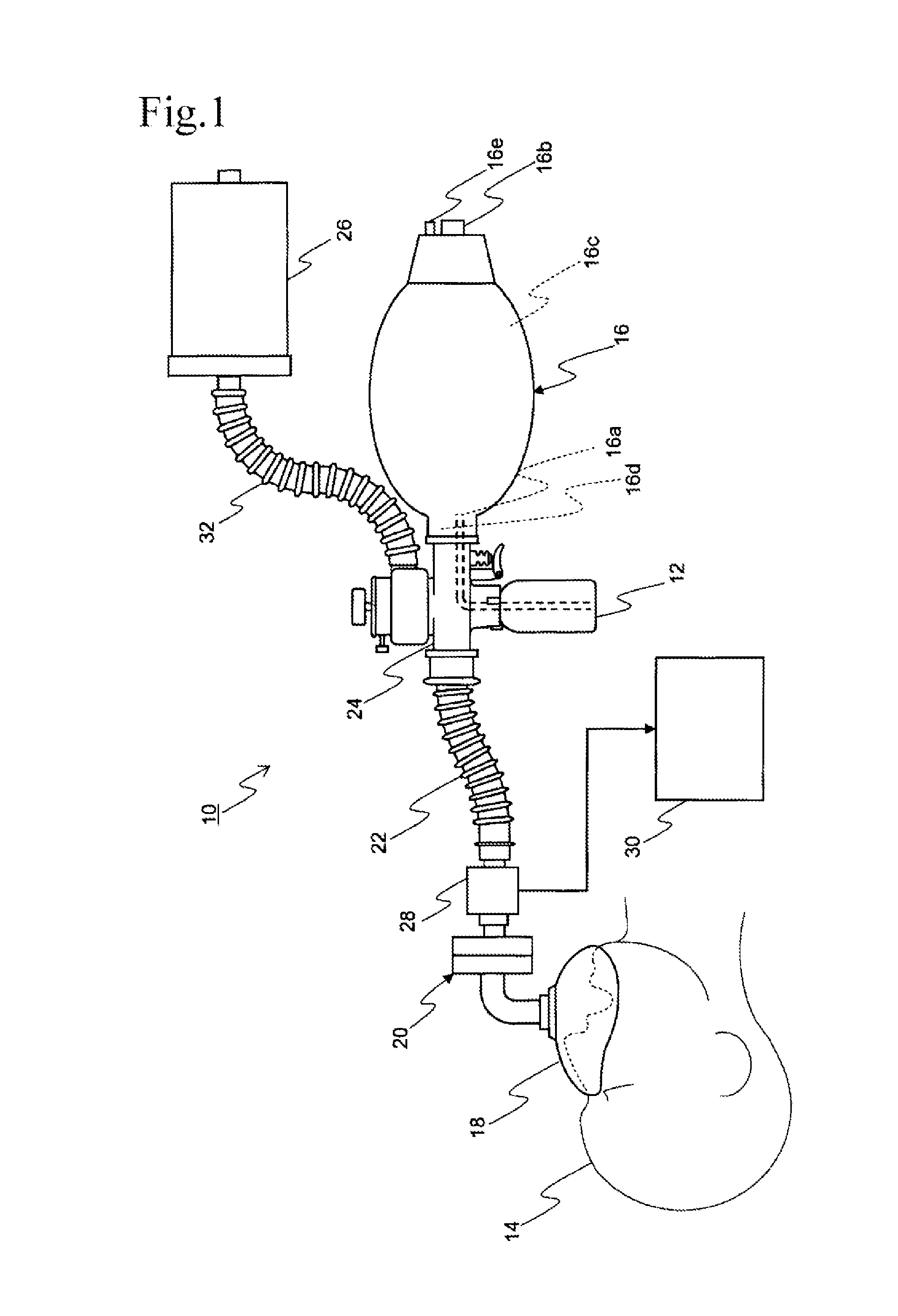 Anesthetic Inhalation Aid Device and Attachment Used for the Same
